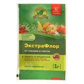 ЭкстраФлор №10 от СЛИЗНЕЙ и УЛИТОК 1г 1/200 (ДГрин)