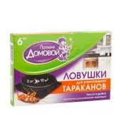 Ловушка от тараканов Домовой Прошка 6шт 1/20 (ДейлиКемикалс)