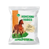 Удобрение Конский навоз гранулированный 1кг 1/10/420 (ПАБ) Е