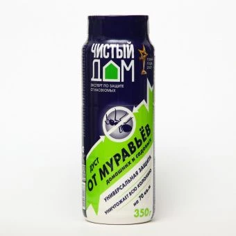 00019446_Дуст Чистый Дом от муравьев туба 350г (ТЭ)