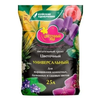 ЦБ-00011018_Цветочный рай Цветочный 25л (БХЗ)