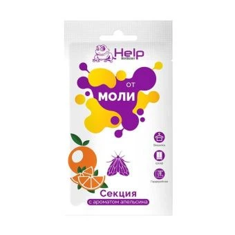 00038770_Секция от моли с ароматом апельсина Хелп 