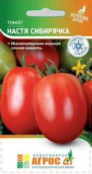 томат настя сибирячка