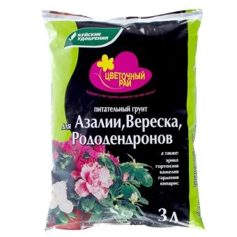 00005637_Грунт Цветочный Рай для Азалии вересковая 3л (БХЗ)
