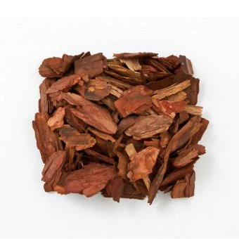 Кора сосновая (мульча) 60л. фр 2-5см. 1сорт 10% щепы