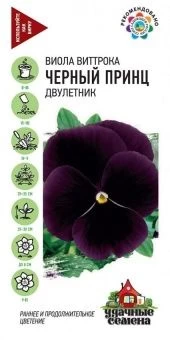 00000396_Виола Черный Принц серия Удачные семена (