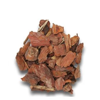 Кора сосновая (мульча) 60л. фр 5-10см. 1 сорт 10% щепы