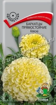 00036580_Бархатцы Аляска прямостоячие 0,4гр (ПОИСК