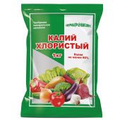 Удобрение Калий хлористый 1кг 1/20/840 (ПАБ) Е