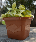 Валенсия квадрат горшок с поддоном 2,9л d19 h15 терракот 1/14 (ТехПласт)