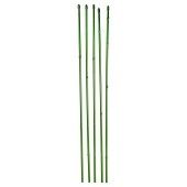 Палка бамбуковая в пластике 0,60м d8-10мм (Ф)