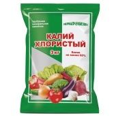 Удобрение Калий хлористый 3 кг. 1/8/288 (ПАБ)