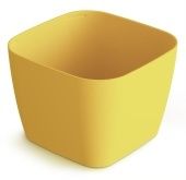 Фьюжн горшок для суккулентов 0,6л d10,4 h7,6см С377 горчичный 1/18 Мартика