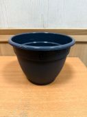 Уценка Антик горшок без поддона 1,6л d17 h12,2 антрацит 1/35 (ТехПласт)