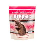 Приманка мумифицирующая ОтКрыс 15доз/морторат мб/150г 1/5/40шт ДЕЗ-ЭКСПЕРТ