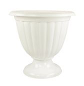 Уценка Жасмин вазон 9л d32,5 h33,7 мрамор М1395 Альтернатива