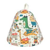 Шапка войлок детская Супер герои Банные штучки арт.41487 1/20 (Б/Ш) ЧЗ 