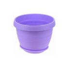 Толедо горшок с поддоном 3л d20 h15 лаванда 1/19 (ТехПласт)
