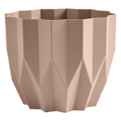 Геометрия кашпо 0,8л d13см h16см фраппе 1/27 (ФлораПласт)