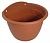 Колывань кашпо настенное 1,65л d20см h19,6см С112 терракот1/22 Мартика