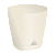 Амстердам горшок c прикорневым поливом 0,65л d11 h10,7 сливочный (ФлораПласт)