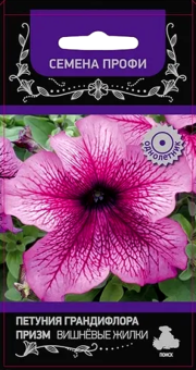 00041111_Петуния Вишнёвые Жилки грандифлора призм 