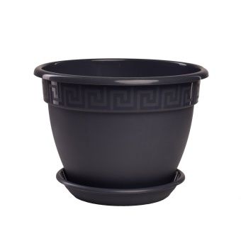 00028088_Антик горшок с поддоном 4,9л d25 h17,5 ан