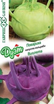 00033969 _Капуста кольраби Повариха 0,1г+Виолета 0