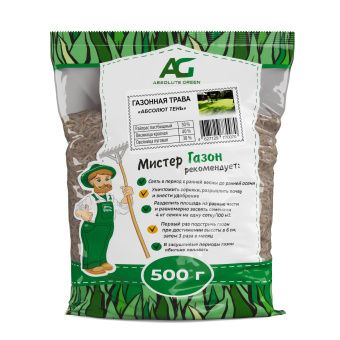 00018898_Газонная травосмесь Абсолют Тень 500 г (АГ)