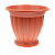 Гречинка кашпо на ножке 2л d20 h17 терракот (ФлораПласт)