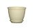 Корсика горшок с поддоном 1,8л d17 h13 ваниль 1/27 (ТехПласт)