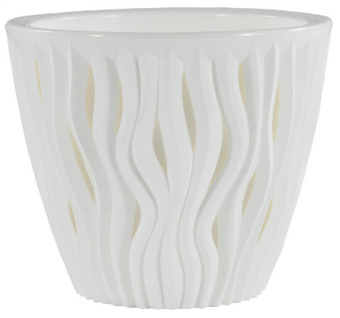 00034329_Вдохновение кашпо 2,25л d17 h17 белый (Фл