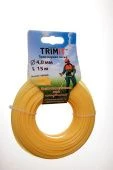 Леска для триммера 4мм x 15м звезда ТРИМИТ 1/40