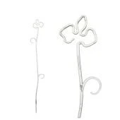 Поддержка для орхидеи прозрачная 60см 1/90 (ФлораПласт)