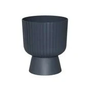 Бекер кашпо 2,8л d 17,5 h 19,5 антрацит 1/8 (ТехПласт)