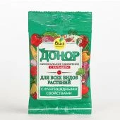 Удобрение со свойствами фунгицида Донор 10г (Биокомплекс)