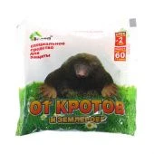 Средство от кротов и землероек 60г 1/90шт ДЕЗ-ЭКСПЕРТ