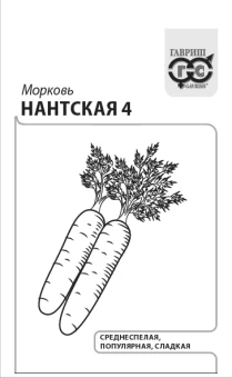 00029967_Морковь Нантская 4 2г Б П (Гавриш)