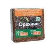 Кокосовый субстрат универсальный Орехнин1 4л (0,4 кг) 1/40 (Nekura) (ЭнвиРус)