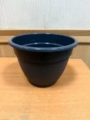 Уценка Антик горшок без поддона 1,6л d17 h12,2 антрацит 1/35 (ТехПласт)