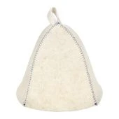 Шапка Цветной зигзаг войлок Hot Pot арт.41162 1/20 (Б/Ш) ЧЗ