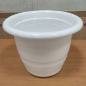 Уценка Виола горшок без поддона 2л d19 h14,5 белый Альтернатива