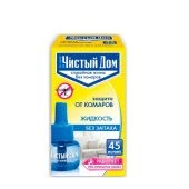 Жидкость от комаров 45 ночей Чистый Дом 1/80 (Т/Э)
