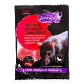 Домовой Прошка Тестосырный брикет со вкусом Копченого мяса 100г 1/40 (ДейлиКемикалс)