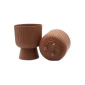 Бекер кашпо 2,8л d 17,5 h терракот 1/8 (ТехПласт)