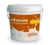 Обмазка для печей и каминов КО-100  ТМ ВТеме 1,3кг 1/6 (Опт)