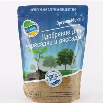 ЦБ-00018976_ОрганикМикс Удобрение для пересадки и рассады 200г (ЭФ)