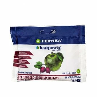 ЦБ-00018580_Удобрение Фертика Leaf Power для плодово-ягодных 50г