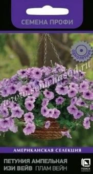 00041104_Петуния Изи Вейв Плам Вейн ампельная Семе