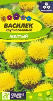 00043382_Василек Желтый Крупноголовый 0,3г (Сем Алт)